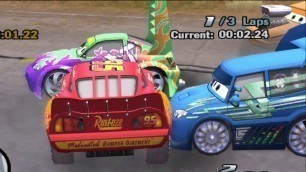 'Disney Pixar Lightning McQueen Cars Movie Game - Delinquent Road Hazard - Part 16'