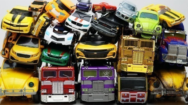 'Full Transformers Bumblebee Movie Yellow Car Autobots Collection трансформеры Cars Robot'