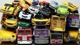 'Full Transformers Bumblebee Movie Yellow Car Autobots Collection трансформеры Cars Robot'