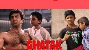 'ghatak (1996)| movie | sunny deol dialogue scene in hindi dialogue'