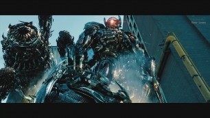 'Transformers 3 (2011) - Driller/Shockwave/Skyscraper best scenes - Only action [4K]'