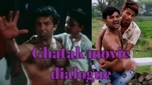 'Ghatak movie dialogue Sunny Deol Danny Raees funny video mr tikolo'