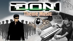 'Don Theme Music | Anoop Kovalam | Live recording| Don 2| Shahrukh Khan|'