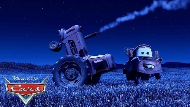 'Tractor Tipping with Mater and Lightning McQueen | Pixar Cars'