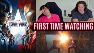 'FIRST TIME WATCHING: Captain America - Civil War...this is basically AVENGERS 3'