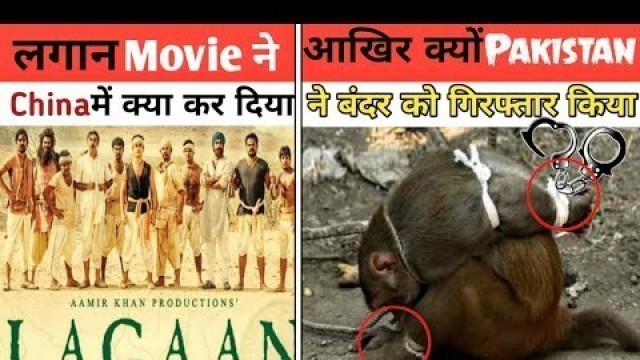 'Why Pakisthan Arrested Monkey ||Unknown Facts about Lagaan Movie ||#shorts'