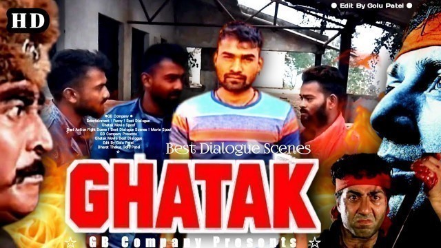 'Ghatak movie | sunny deol | ghatak movie (1996) | ghatak movie dialogue | ghatak movie spoof'