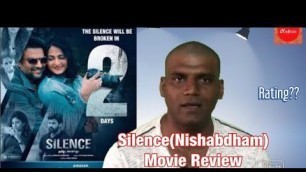 'Silence Tamil Movie Review | Nishabdham Movie Review by Thakkaali Chutnee| Madhavan | Anushka Shetty'