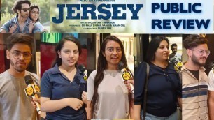 'Jersey Movie Public Review | Jersey Public Reaction | Shahid Kapoor, Mrunal Thakur |JerseyPublicTalk'