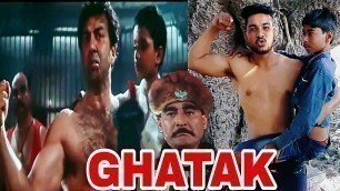 'Ghatak (1996) | Sunny Deol Best Dialogue | Danny Denzongpa | Ghatak Movie Spoof | Ghatak Movie Scene'