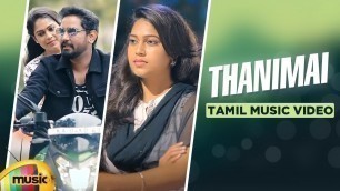 'Thanimai Official Tamil Music Video | Flyingking Manju | Rohith Sower | Ajay | MMT'