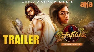 'Pogaru Telugu Trailer | Dhruva Sarja, Rashmika Mandanna | Premieres July 2'