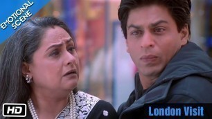 'London Visit - Emotional Scene - Kabhi Khushi Kabhie Gham - Shahrukh Khan, Amitabh Bachchan'