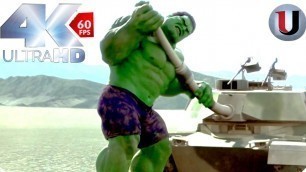 'Hulk 2003 - Hulk vs Tanks - MOVIE CLIP (4K HD)'