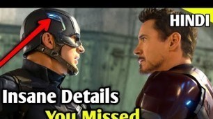 '20 Things You Missed In Captain America Civil War [Explained in Hindi]'