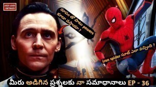 'Marvel Movies Q&A Ep - 36 | Avengers Endgame Full Movie In Telugu | Avengers Endgame'
