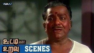 'Ooty Varai Uravu Tamil Movie Scenes | TS Balaiah Tries to Silence KR Vijaya | Sivaji Ganesan | WAM'