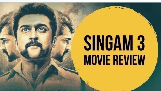 'Singam 3 Movie Review from New York | Suriya, Anushka Shetty, Shruti Haasan'