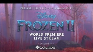'Live at the Frozen 2 World Premiere - Presented by Columbia'
