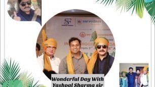 'Meeting with actor Yashpal Sharma and Rampal Sir|| Lagaan movie || @Krishnavi Vlogs #dailyvlog'