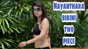 'Lady super star Nayanthara hot bikini | Billa movie bikini scene'
