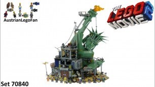 'Lego Movie 2 70840 Welcome to Apocalypseburg! Speed Build'