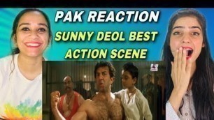 'Sunny Deol Best Scene - Ghatak Movie Best Scene Ever | Pakistani Reaction | TEAM UNS'