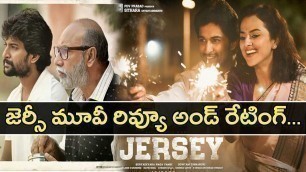 'Jersey Movie Review || జెర్సీ మూవీ రివ్యూ | Filmibeat Telugu'