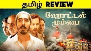'Hotel Mumbai (2018) Action Thriller Movie Review in Tamil by Top Cinemas'