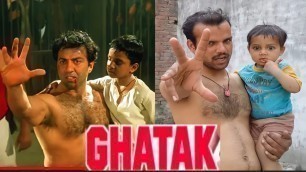 'Ghatak (1986) | Sunny Deol Best Dialogue | Danny Denzongpa | Ghatak Spoof Comedy Scene |'