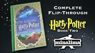 'BRAND NEW Harry Potter Book | Illustrated by MinaLima | FULL Flip-Through and Review'