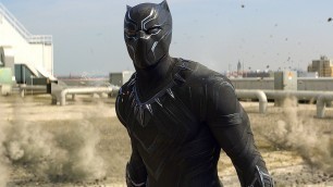 'Black Panther vs Bucky - Rooftop Fight Scene - Captain America: Civil War (2016) Movie Clip HD'