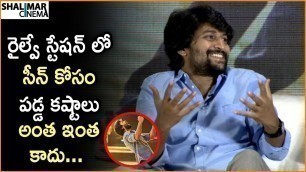 'Nani Shares The Story Behind Railway Station Scene In Jersey Movie || Jersey Team Funny Interview'