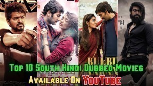 'Top 10 South Hindi Dubbed Movies Available On YouTube || Part-213 || Filmytalks ||'