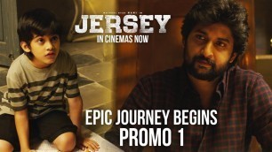 'JERSEY - EPIC Journey Begins | Post Release Promo 1 | Nani, Shraddha Srinath'
