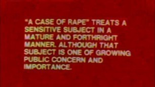 'NBC Monday Night At The Movies - \"A Case Of Rape\" - WMAQ Channel 5 (Commercial Break, 1975)'