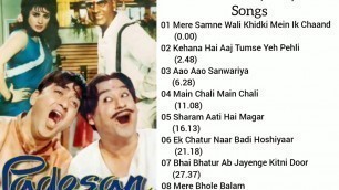 'Padosan (1968) All songs Jukebox|Sunil Dutt, | Saira Banu| Kishore Kumar| Mehmood'