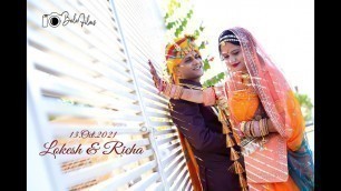 'Lokesh & Richa | Teaser | Ring Ceremony 2021| Bala Films Alwar'