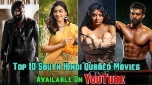 'Top 10 New South Hindi Dubbed Movies Available On YouTube || Part- 214 || Filmytalks ||'