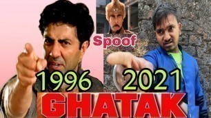 'Ghatak - Full Movie | Sunny Deol,Meenakshi,Mamta Kulkarni |  Amrish Puri | Bollywood Movie'