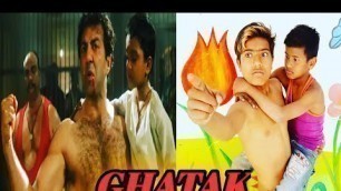 'Ghatak (1996) | Sunny Deol Best Dialogue | Danny Denzongpa | Ghatak  Movie Spoof | Comedy Scene |'