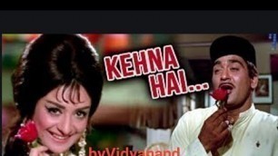 '#Kahna hai kahna hai#Kishor kumar sahab#movie#Padosan#'