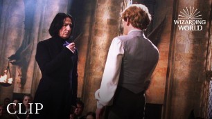 'Wizard Duel: Severus Snape vs Gilderoy Lockhart | Harry Potter and the Chamber of Secrets'