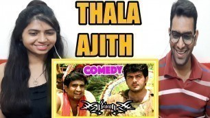 'Billa | Thala Ajith Comedy Scene Reaction | Tamil Movie Comedy Scenes | Ajith | Prabhu | Reaction'