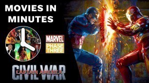 'Captain America: Civil War in 4 Minutes - (Marvel Phase Three Recap) [MCU #13]'
