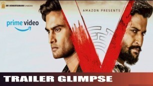 V - Glipmse Of Trailer | Nani | Amazon Prime | Telugu Movie | Official Release Date #VTrailerOnPrime