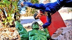 'Superman vs Hulk (Part 2) Epic Battle Titan Heroes Full Movie'