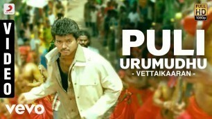 'Vettaikaaran - Puli Urumudhu Video | Vijay'