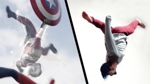 'Stunts From Captain America: Civil War In Real Life (Parkour)'