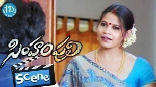 'Simham Puli Movie Scenes - Jiiva Flirting With Ramya\'s Mother || Divya Spandana || Santhanam'